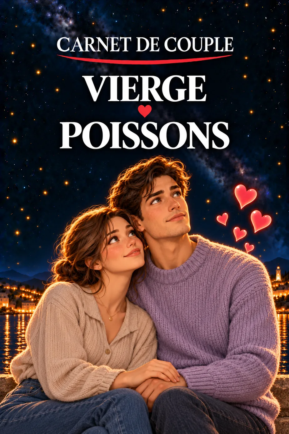 Carnet de couple À Nous Deux Vierge et Poissons